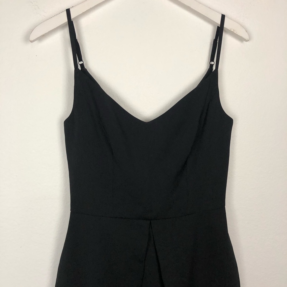 Keepsake The Label Black Open Front Layered Gown - image 6